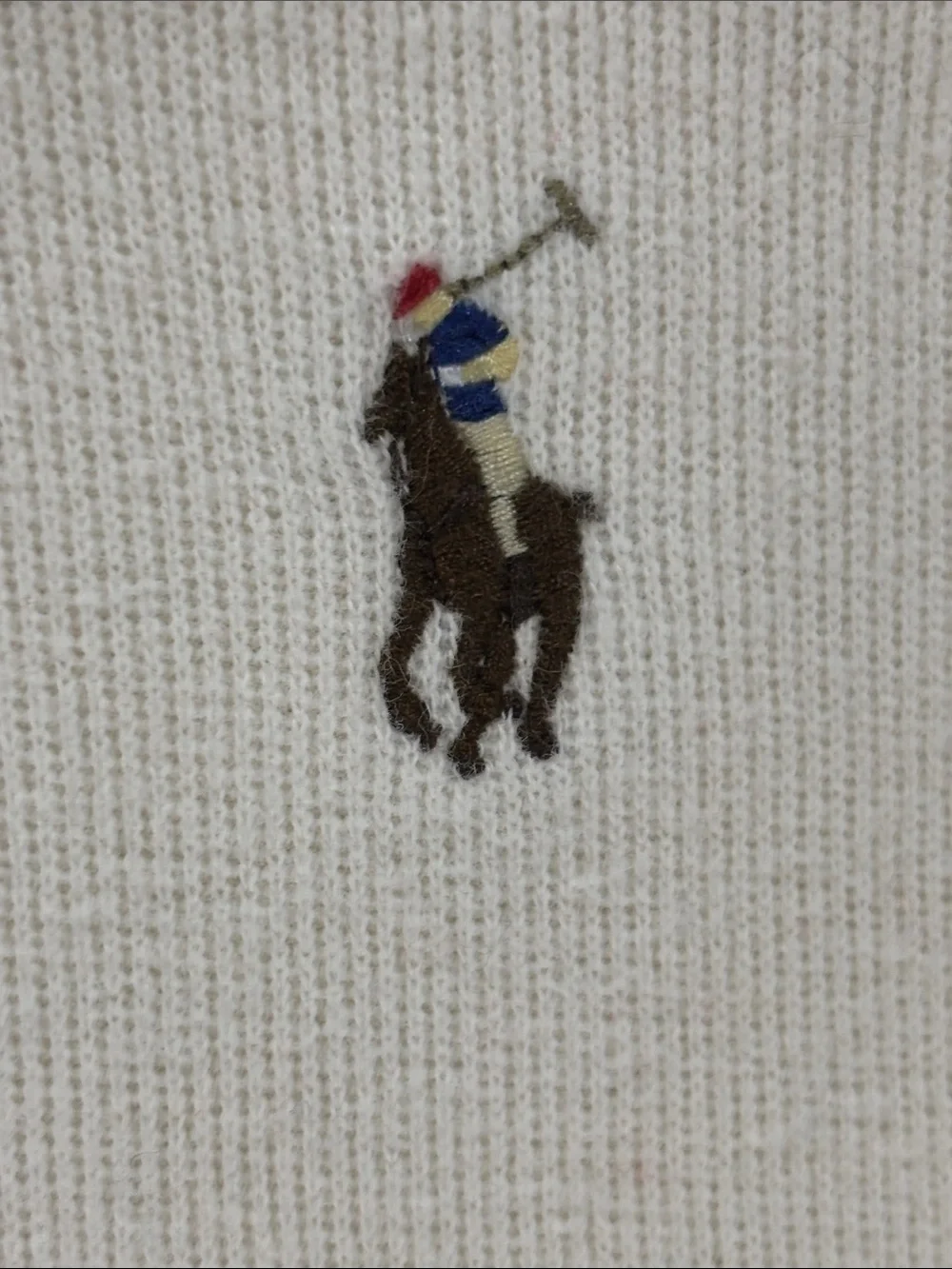 Polo Ralph Lauren light cream